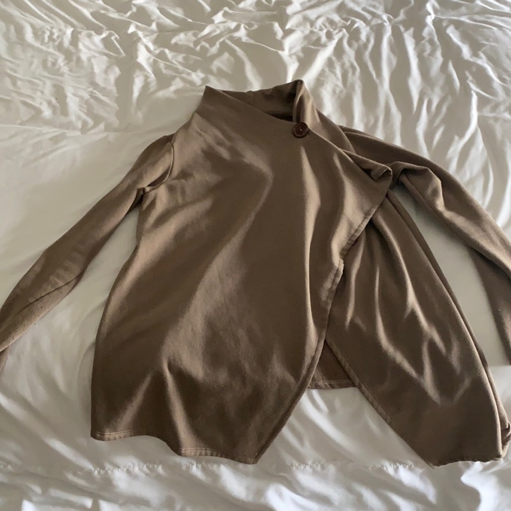 Drape Front Cardigan